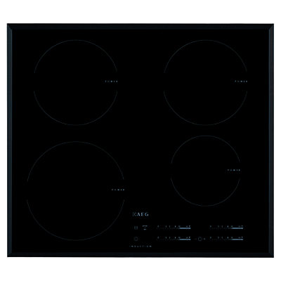 AEG HK654200FB Induction Hob, Black AEG HK654200FB Induction Hob, Black